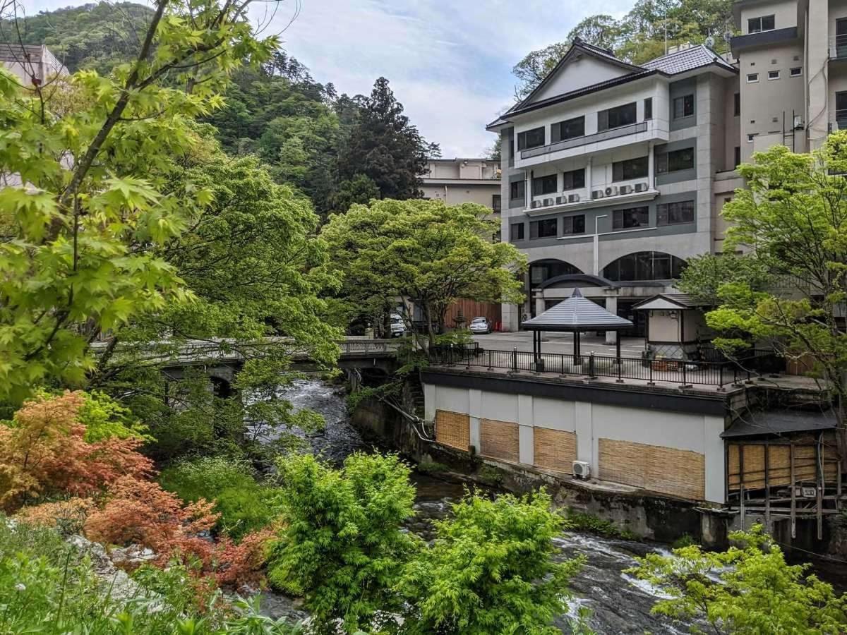 Hotel Kutsurogijyuku Shintaki Aizuwakamatsu Exterior foto